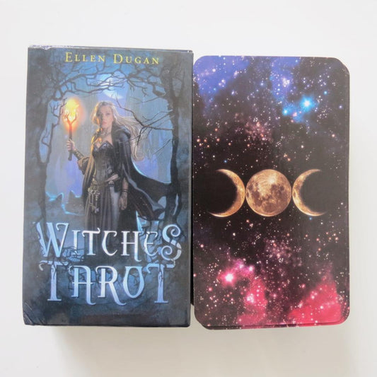 new Tarot deck oracles cards mysterious divination witches tarot cards for women girls cards game board game - my-magic-mirror