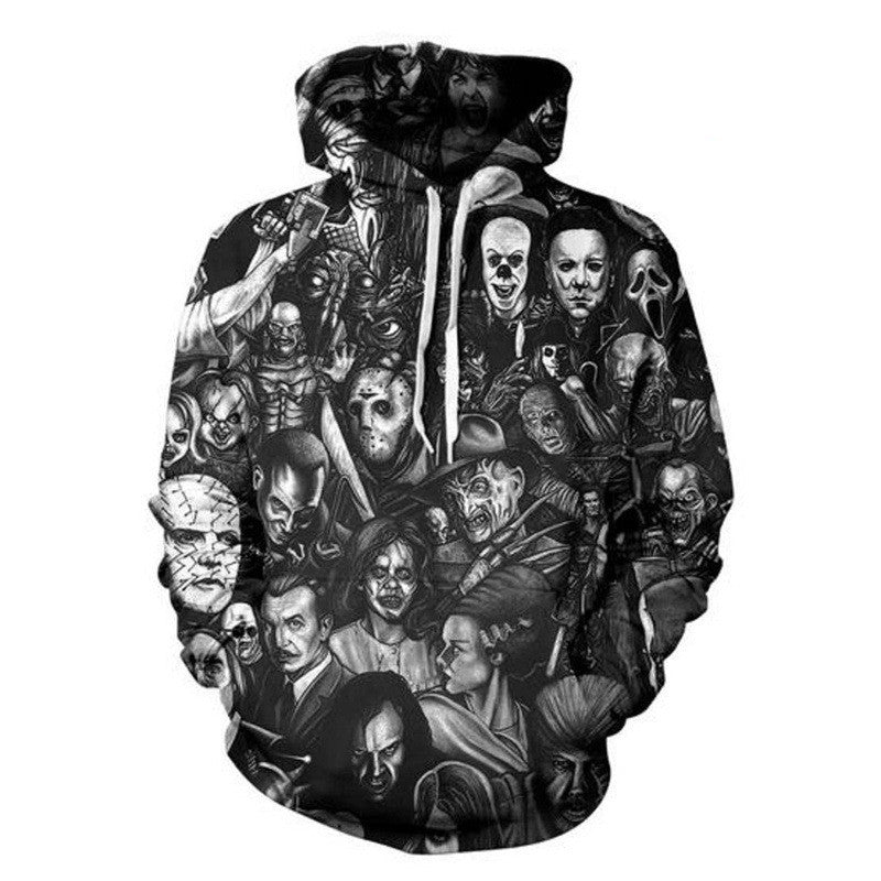 3D Hoodie Horror Character Hoodie