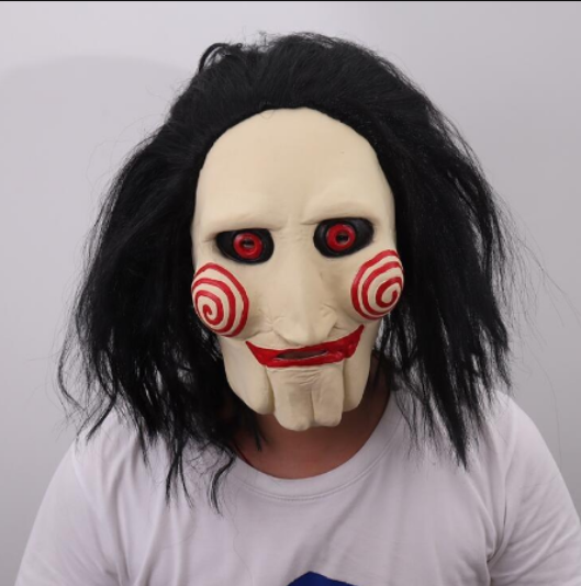 JigSaw Scary Halloween headgear Mask