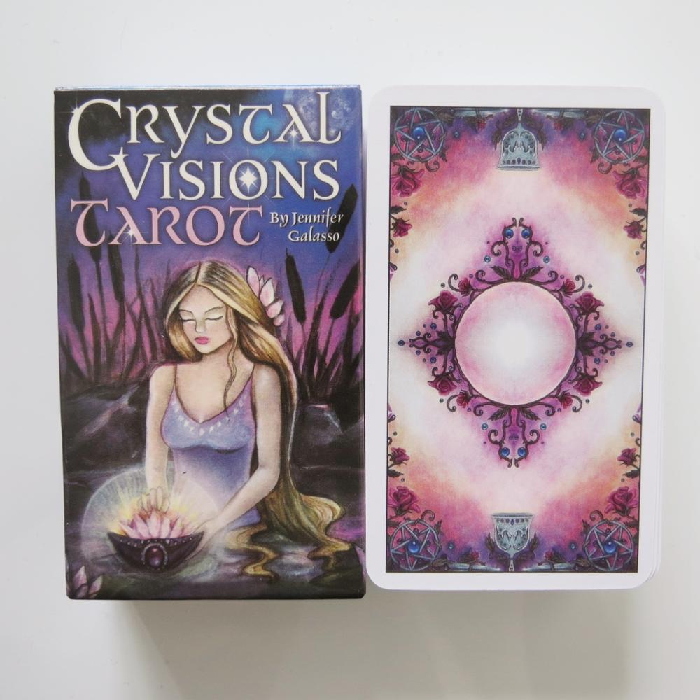 new Tarot deck oracles cards mysterious divination witches tarot cards for women girls cards game board game - my-magic-mirror