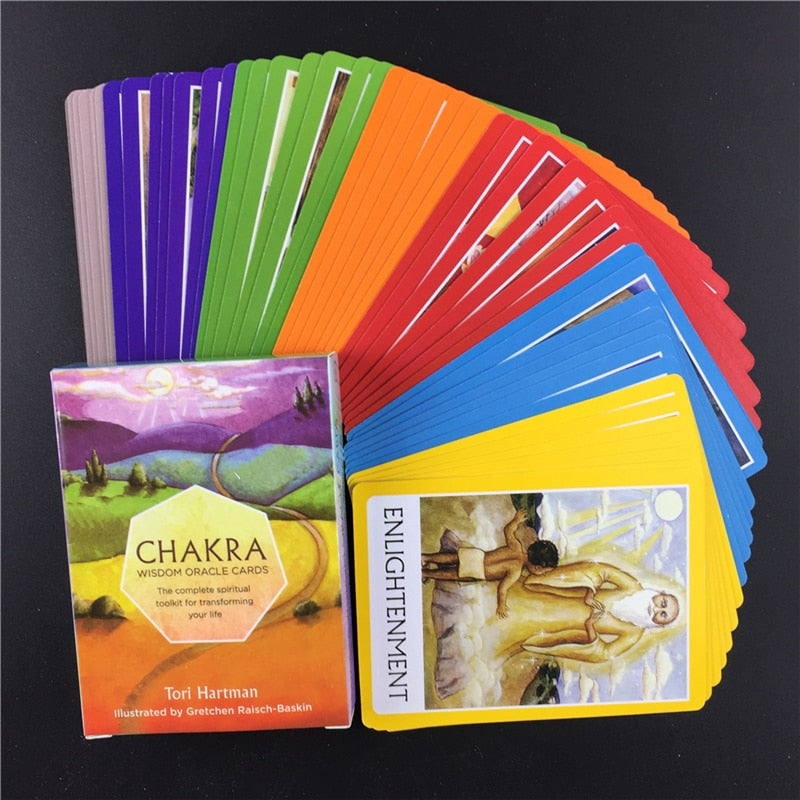 Chakra Wisdom  Oracle  Tarot  Cards The Complete Spiritual Toolkit for Transforming Your Life - my-magic-mirror