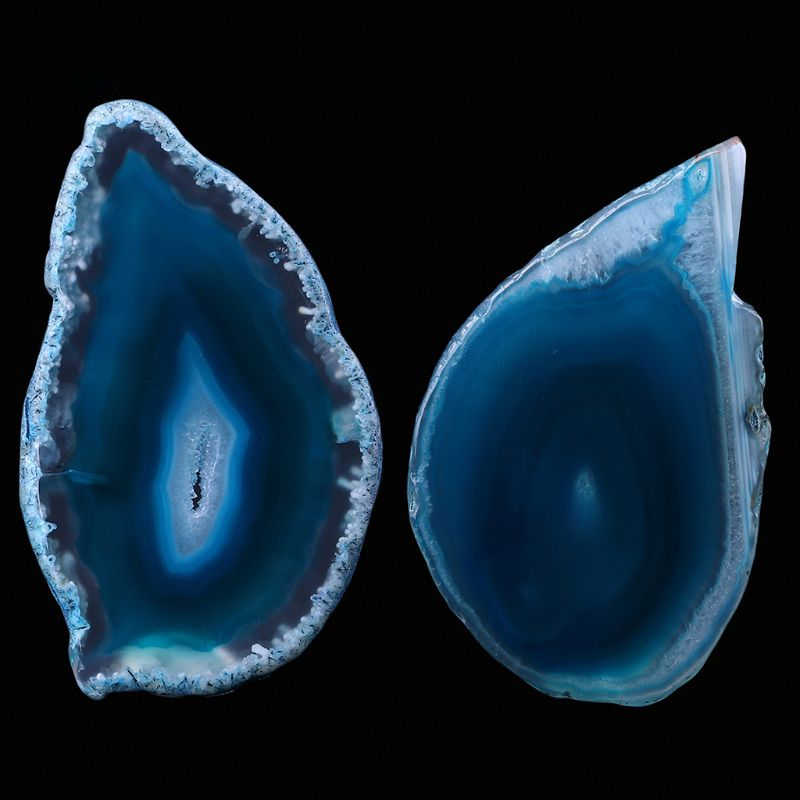 Natural Agate Geode Polished Irregular Crystal Slice Stone DIY Pendant Mineral Home Decoration - my-magic-mirror