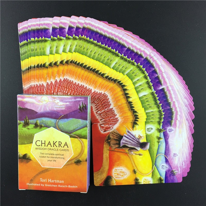 Chakra Wisdom  Oracle  Tarot  Cards The Complete Spiritual Toolkit for Transforming Your Life - my-magic-mirror