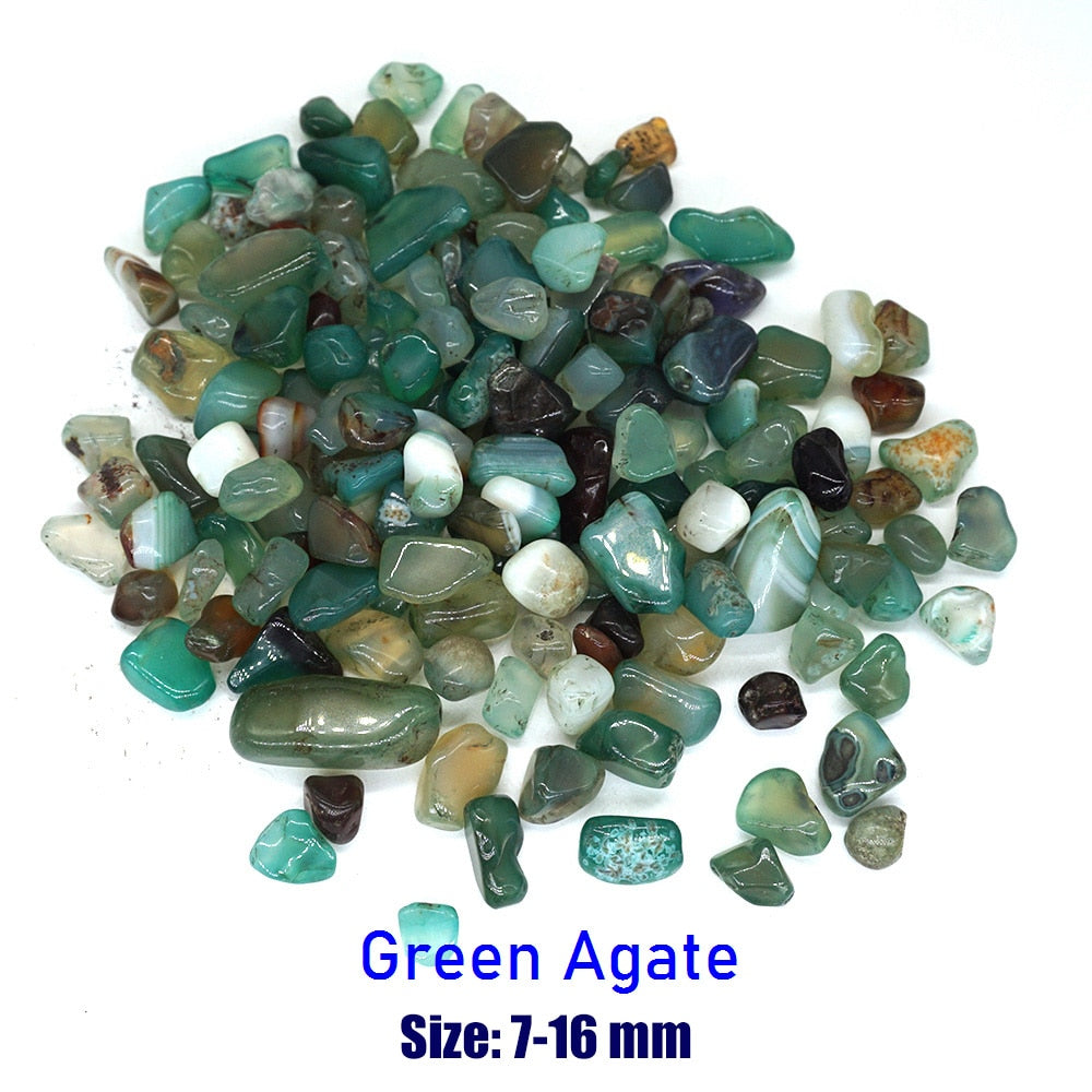 Natural Stones Gravel Crystals Chip Quartz Ore Minerals Reiki Healing Tumbled Agates Specimen Gemstones Home Aquarium Decoration - my-magic-mirror