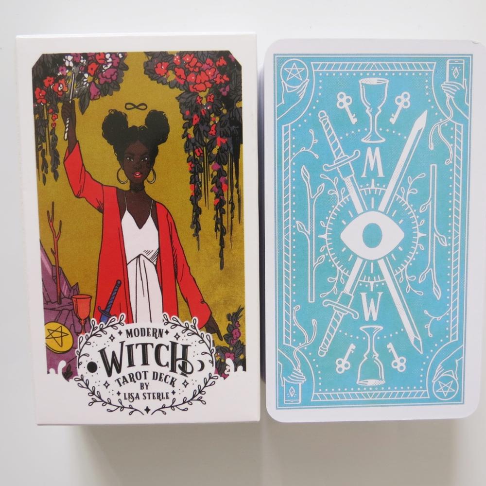 new Tarot deck oracles cards mysterious divination witches tarot cards for women girls cards game board game - my-magic-mirror