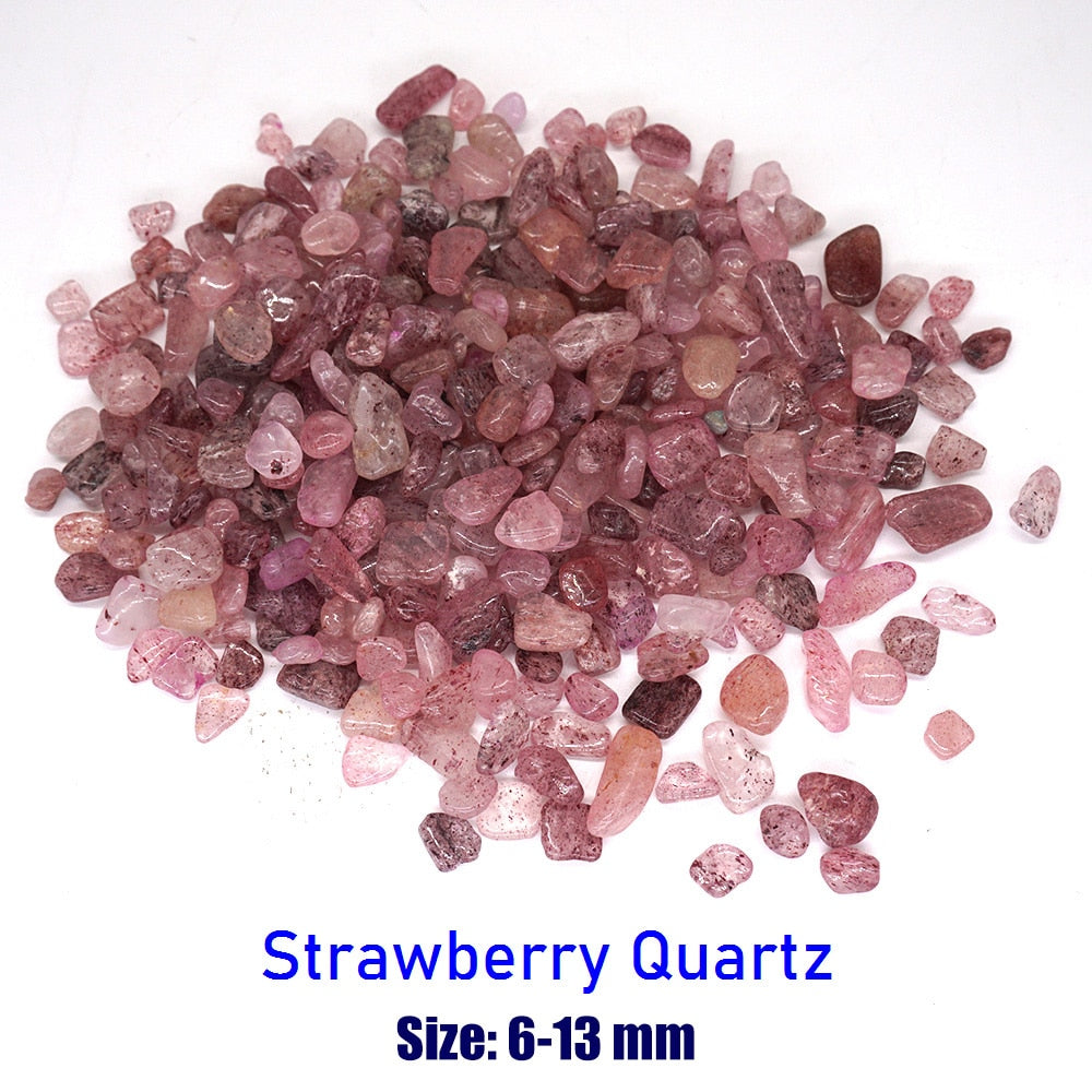 Natural Stones Gravel Crystals Chip Quartz Ore Minerals Reiki Healing Tumbled Agates Specimen Gemstones Home Aquarium Decoration - my-magic-mirror