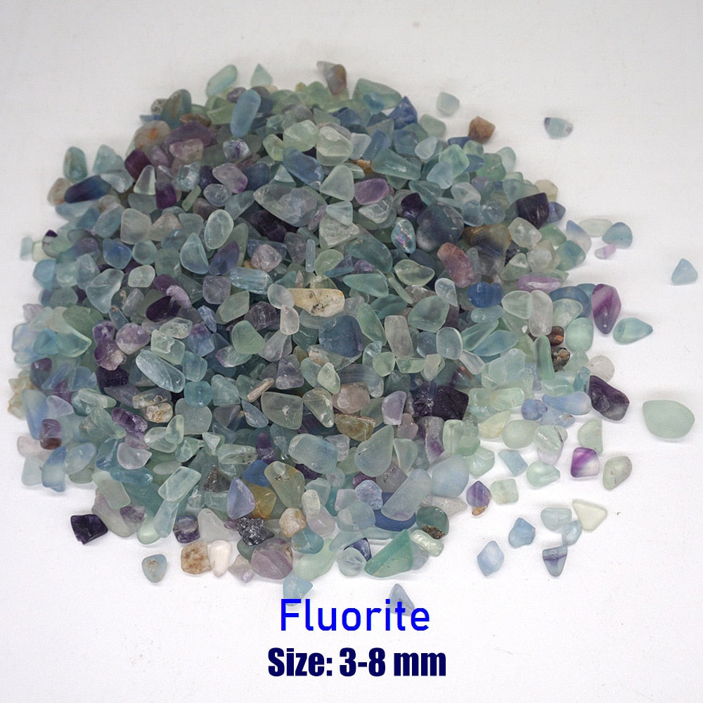 Natural Stones Gravel Crystals Chip Quartz Ore Minerals Reiki Healing Tumbled Agates Specimen Gemstones Home Aquarium Decoration - my-magic-mirror