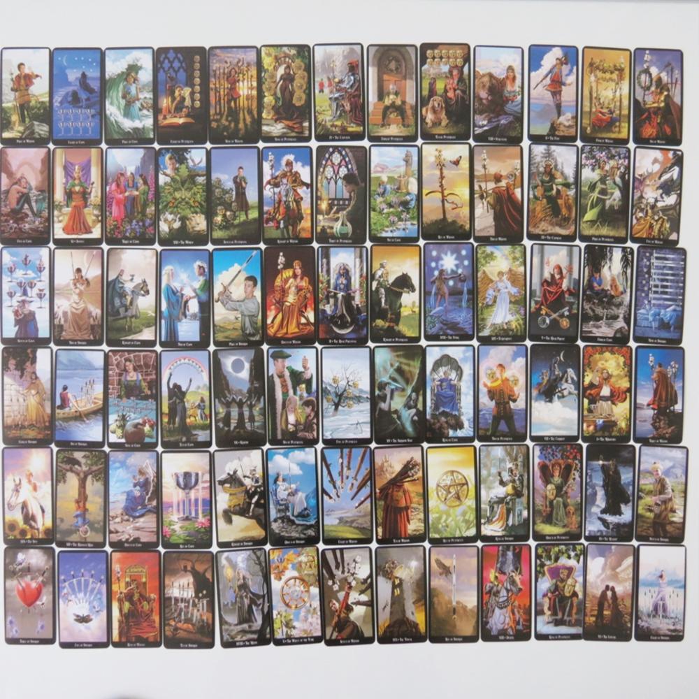 new Tarot deck oracles cards mysterious divination witches tarot cards for women girls cards game board game - my-magic-mirror