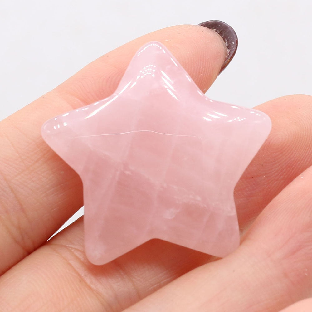 Natural Stone Amethyst Powder Crystal Star Shape Mineral Specimen Gemstone Agate Fish Tank Jewelry Home Decoration Ornaments - my-magic-mirror